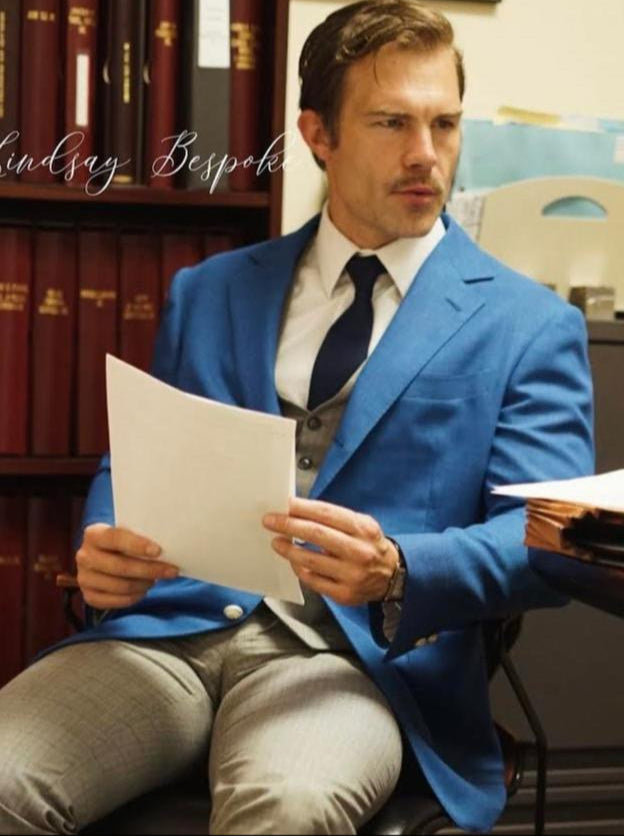 Custom Men’s Lightweight Hopsack Blazer – Full Canvas, Stiff Free, Wrinkle-Resistan
