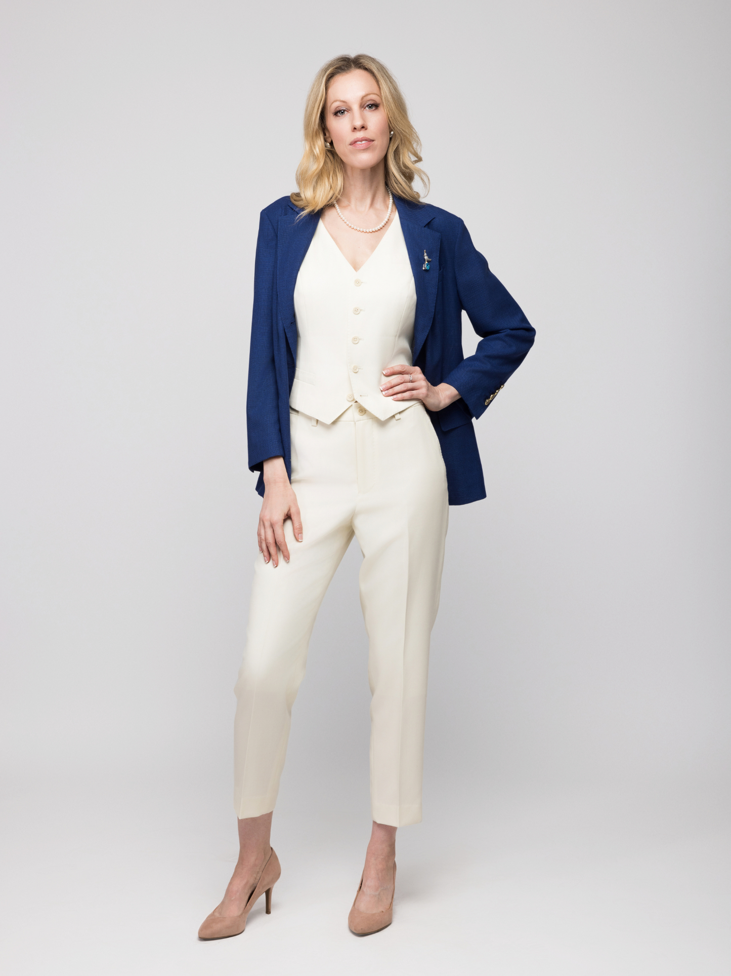 Women’s Tailored Lightweight Hopsack Blazer