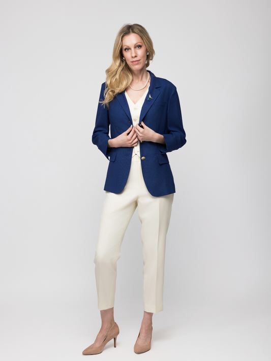 Women’s Tailored Lightweight Hopsack Blazer