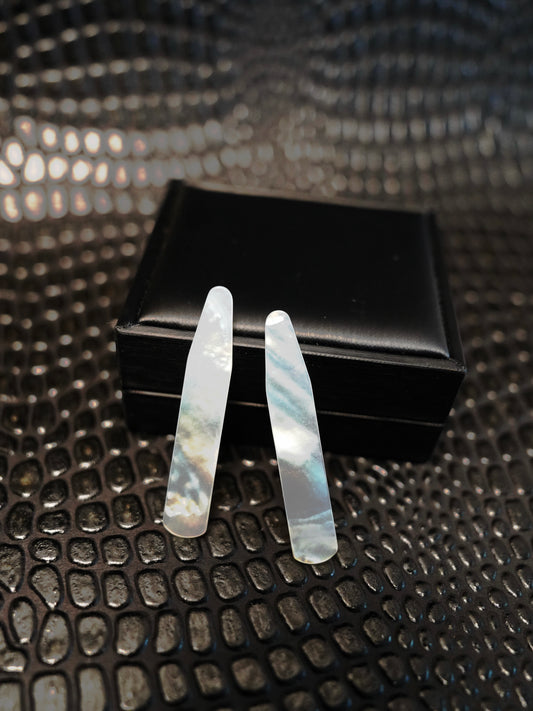 Mother-of-Pearl Collar Stays Essential Accessory Luxury Gift For Men