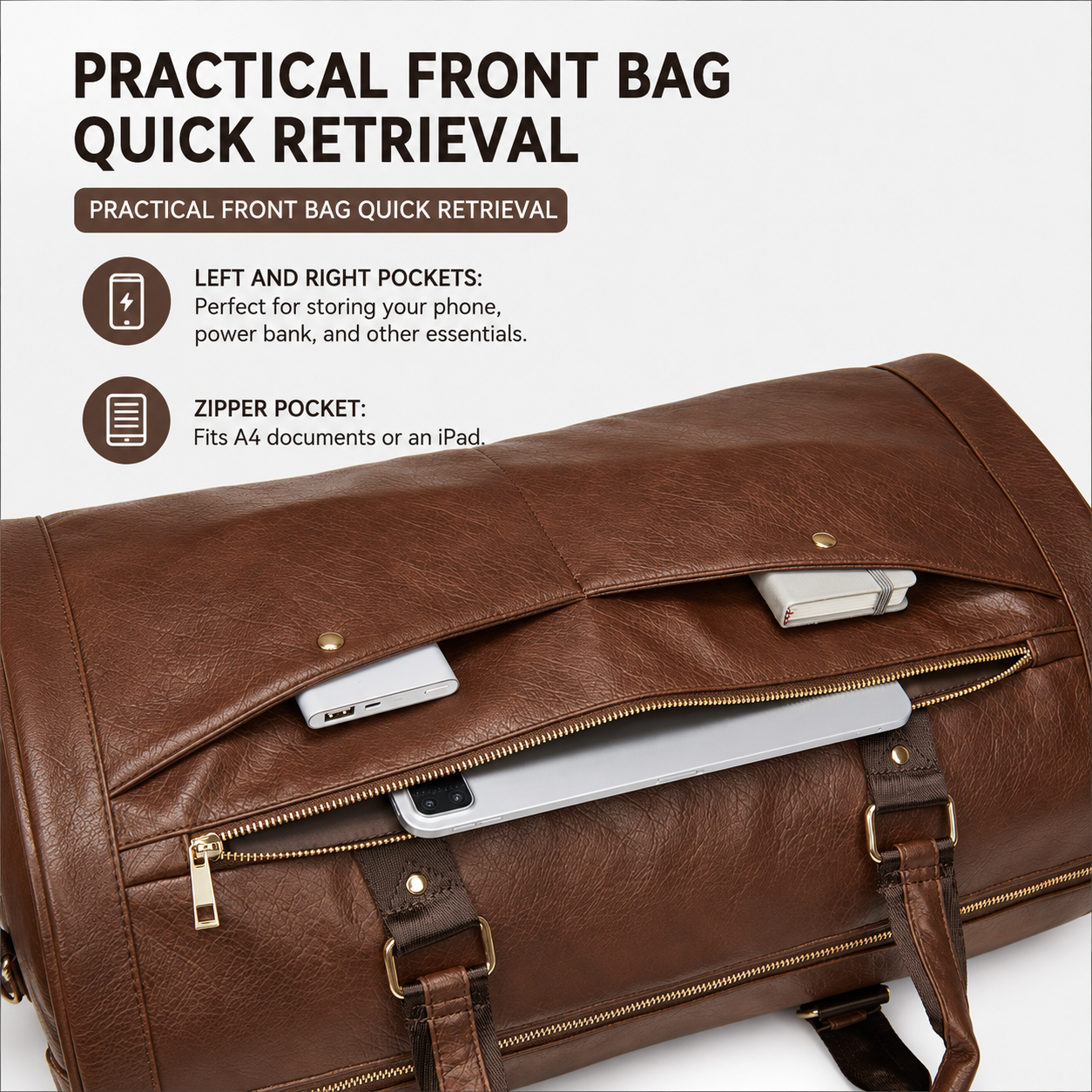 Suits Travel Duffle Bag Convertible Suit Shoes Overnight Bag