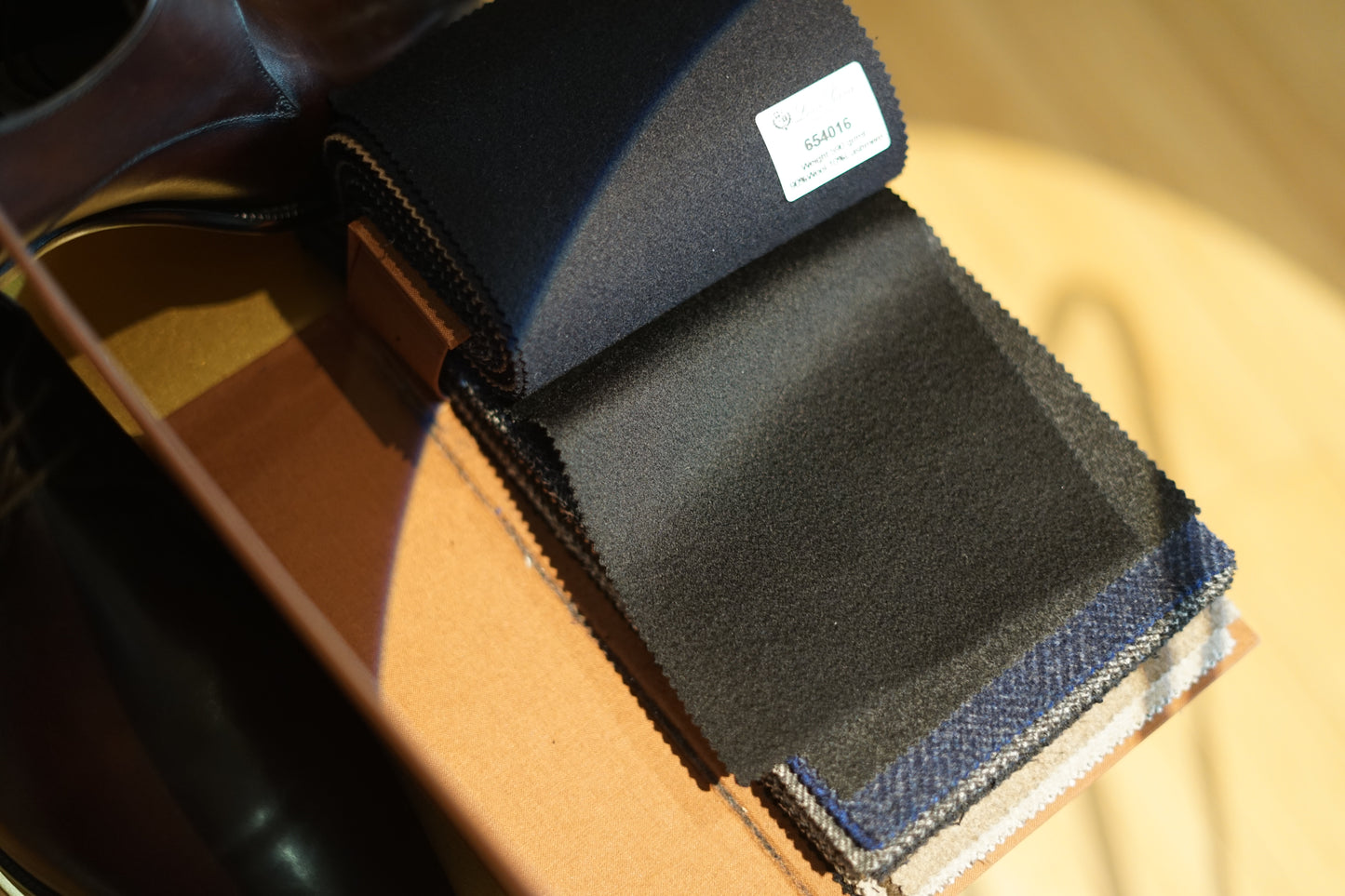 Navy Wool and Cashmere Blend Chesterfield Overcoat – Modern Edition