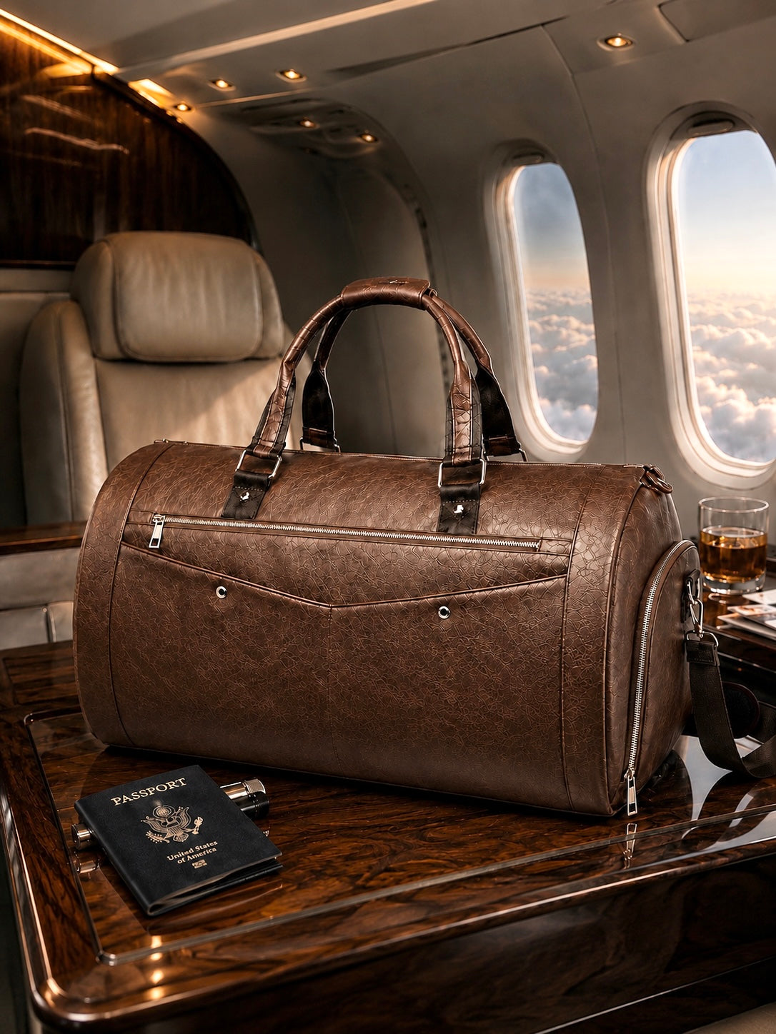 Suits Travel Duffle Bag Convertible Suit Shoes Overnight Bag