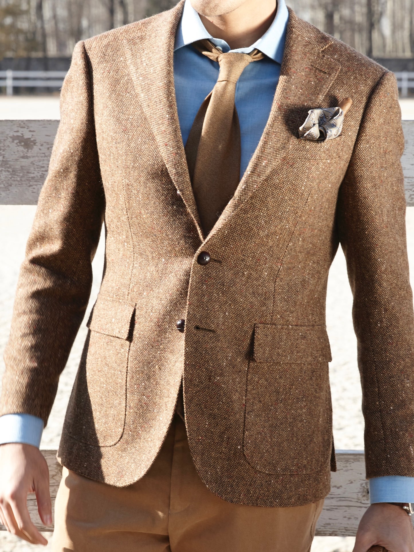 Brown British Tweed Jacket – English Heritage Edition