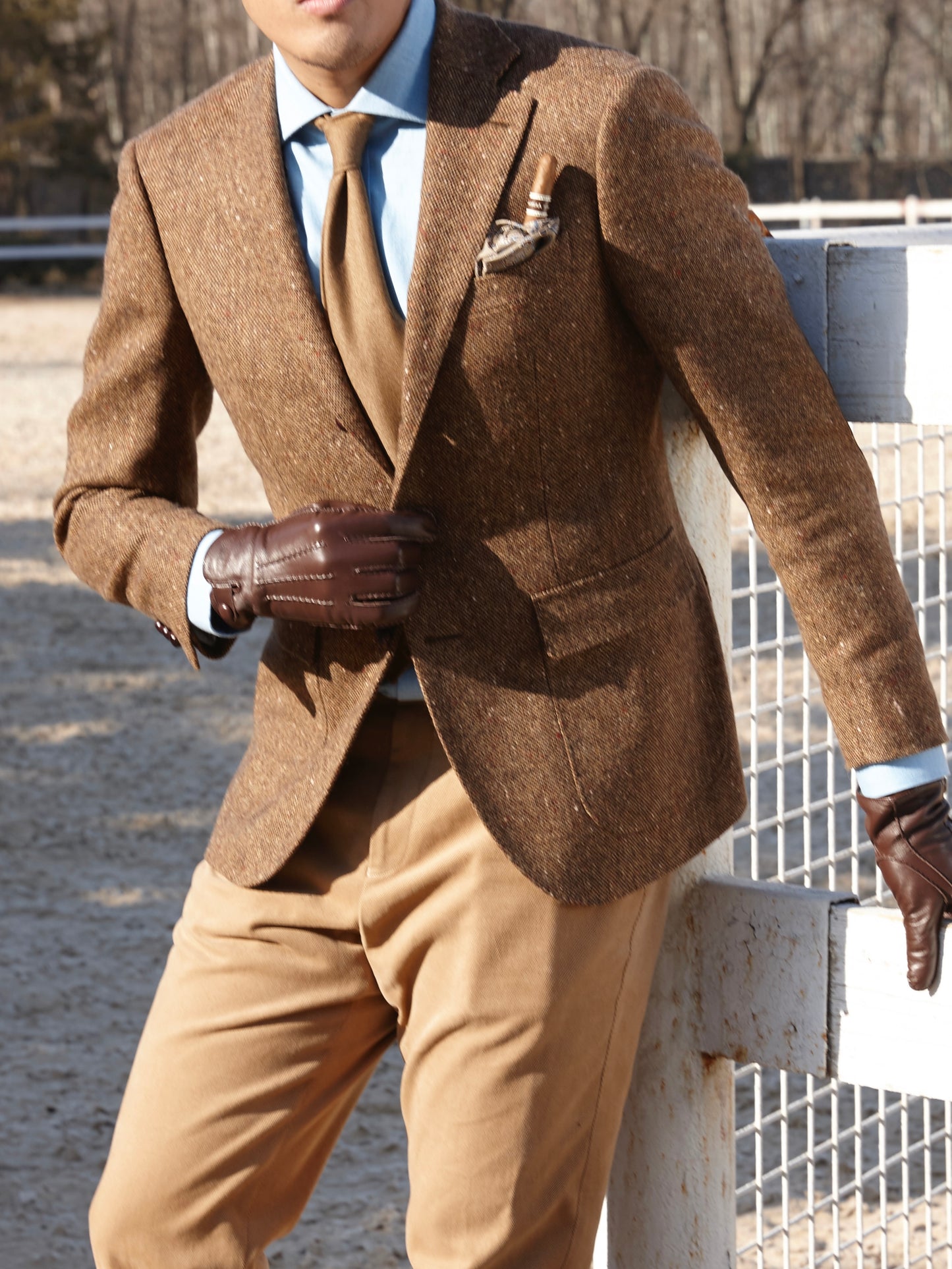 Brown British Tweed Jacket – English Heritage Edition